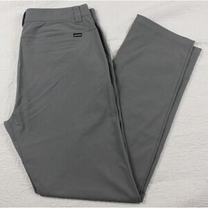 Bad Birdie Golf Pants Mens 32x32 Gray 4-Way Stretch Performance Athletic Fit